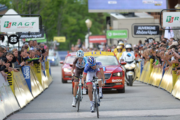 Thibaut Pinot and Romain Bardet